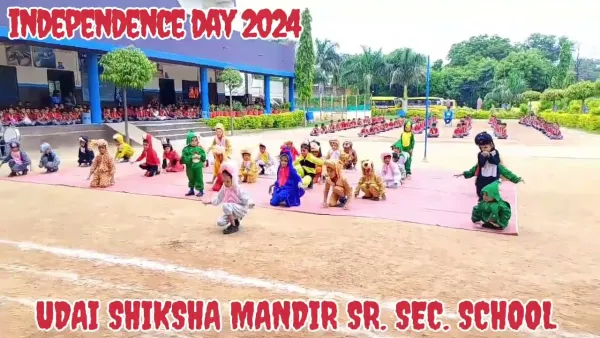 Independence Day programme on the school ground