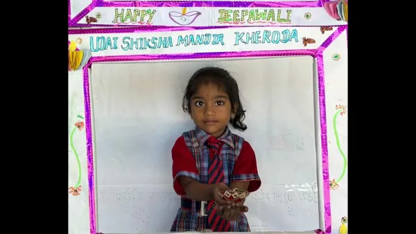 Happy Deepawali from our youngest student