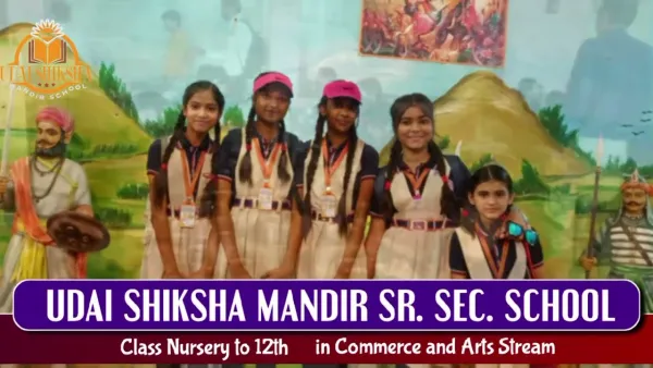 Students on the educational tour