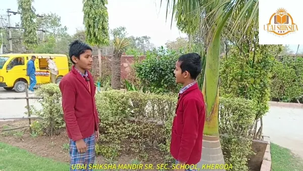 English speaking practice on the campus