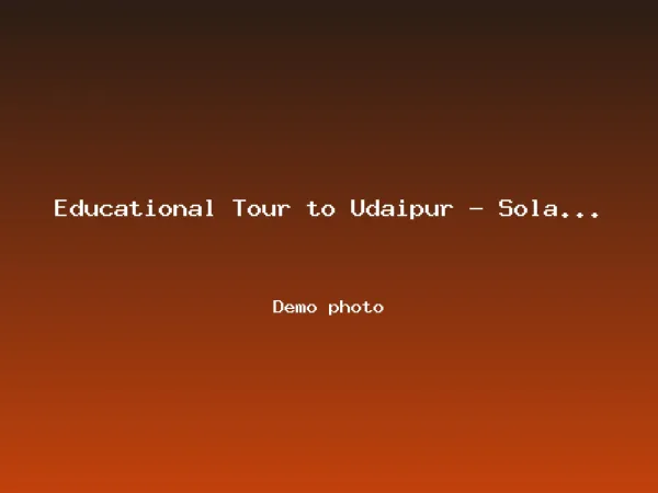 Solar Observatory