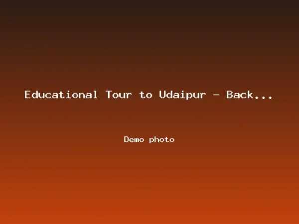 Back at school